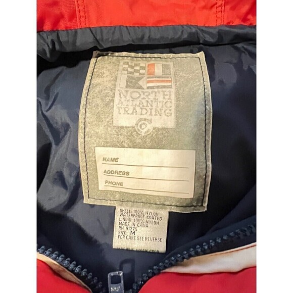 North Atlantic Trading Company Men's Rain Jacket size M - Picture 9 of 13